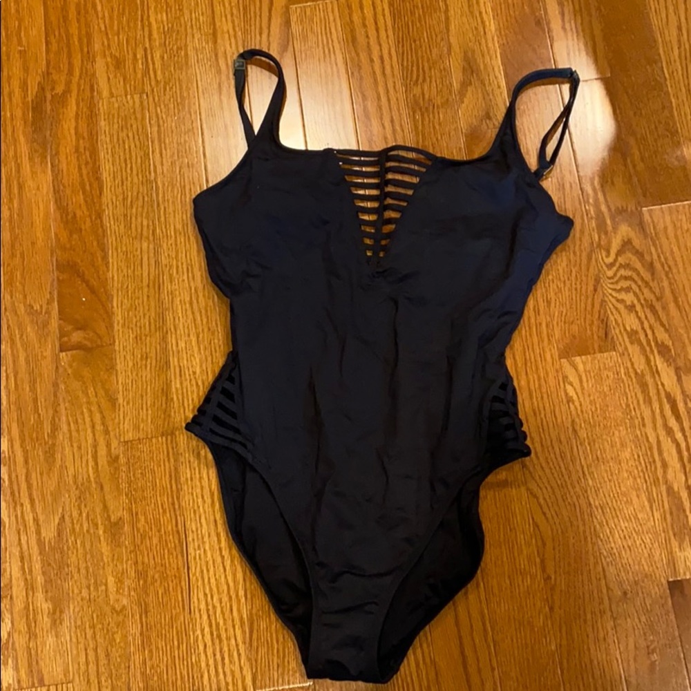 Black one piece